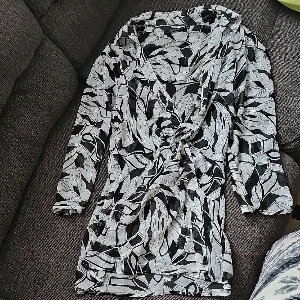 Essentials by Milano Sheer Blouse